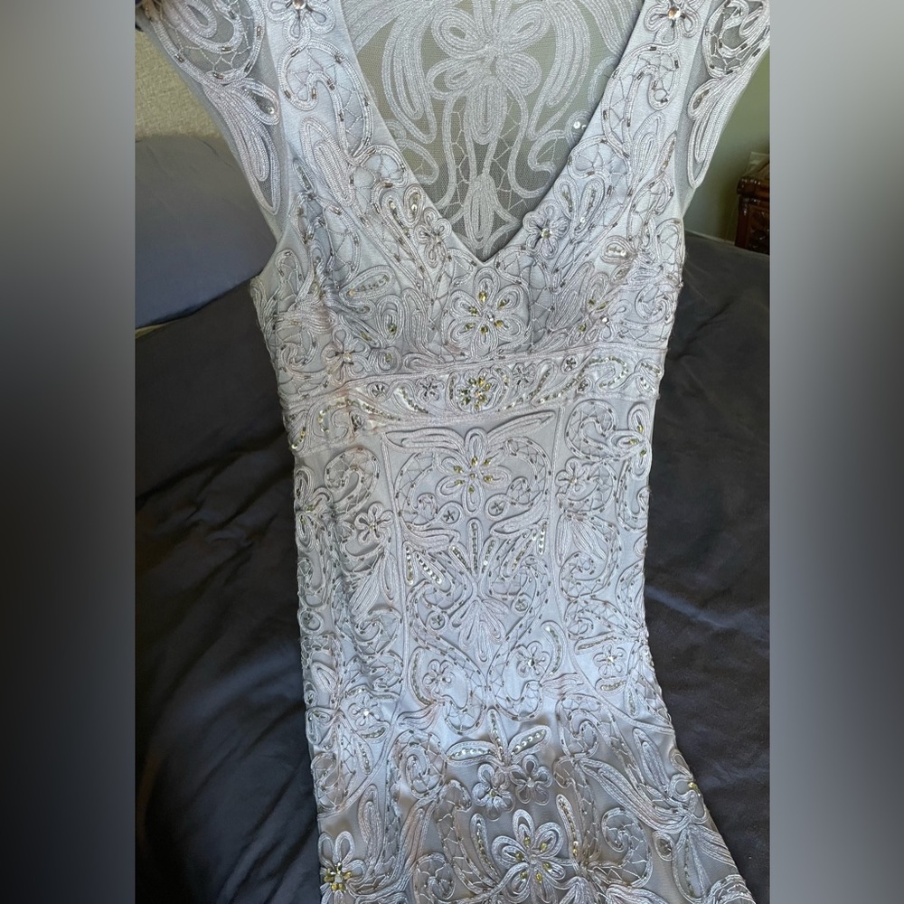 Sue Wong Embroidered Evening Gown - Size 2